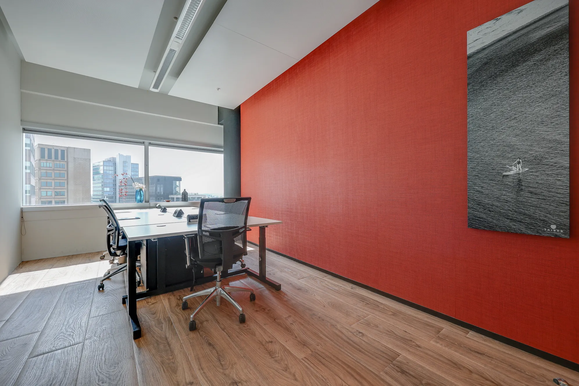 Work area at Tribes Amsterdam Arena